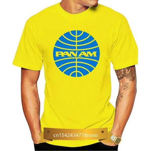 

men's t-shirts t shirt z0480 pan am vintage airlines flight usa america york fun cool ggg24, White;black