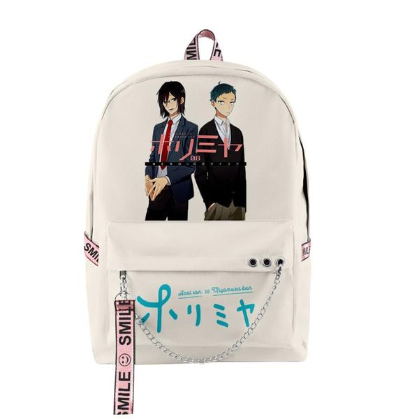 

backpack horimiya cartoon pattern large capacity student