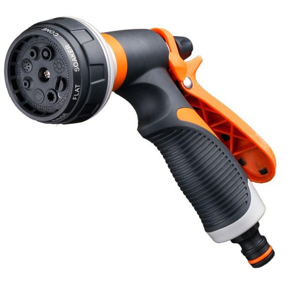 

watering equipments multifunctional garden water gun hose nozzle household car wash sprinkler pipe tool natural