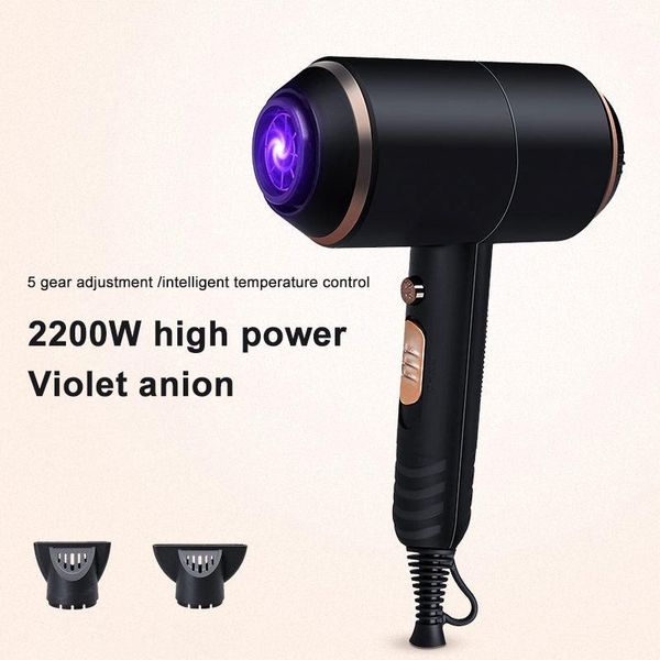 

electric hair brushes 2200w professional dryer negative ion care blow mute high power strong cold wind diffuser