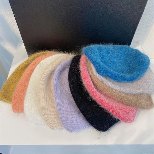 

beanie/skull caps winter hair skullies hat fashion warm beanies hats casual women solid cover head ski cap, Blue;gray