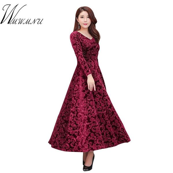 

casual dresses women elegant embroidery a-line dress 2021 street wear fashion party long ladies office work vestidos s-3xl, Black;gray