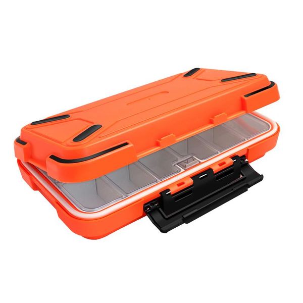 

fishing accessories tackle box set 12 18 compartments double sided lure hook boxes storage cajas de almacenamiento