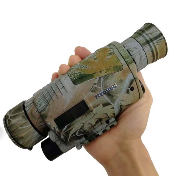 

full dark 5x40 400m range infrared digital night vision monoculars optics telescope for outdoor hunting camera observe cameras