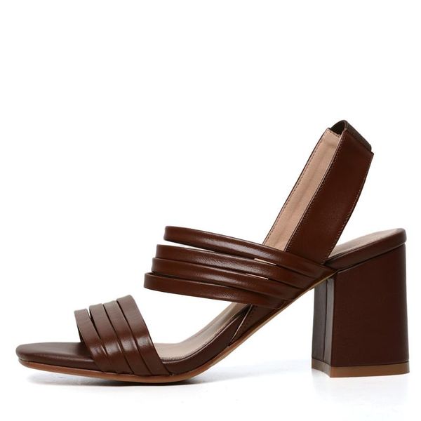

dress shoes elegant women sandals 2021 summer fashion est thick high heels pumps for concise office lady woman, Black