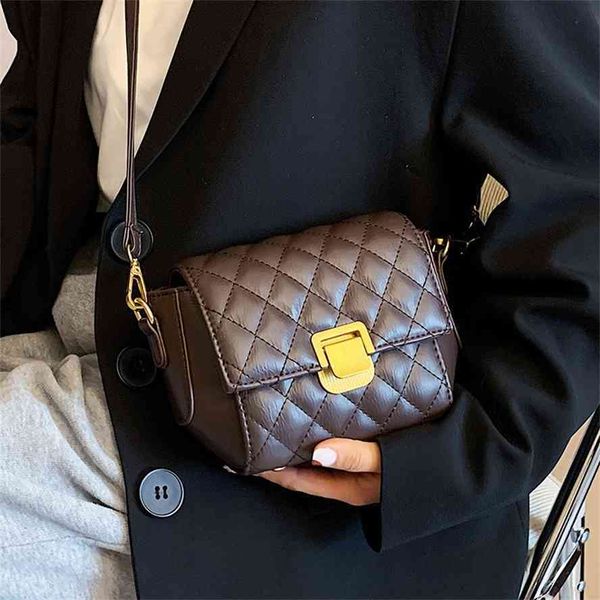 

advanced feeling women's 2020 new fashion foreign style lingge messenger net red small square versatile single shoulder bag