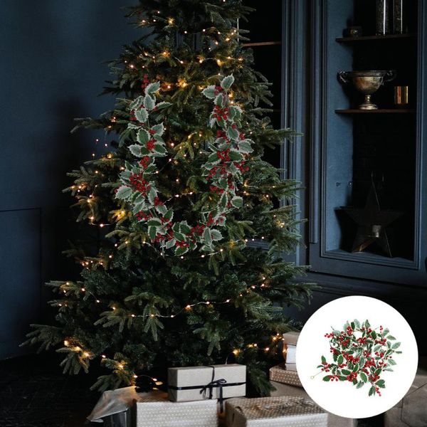 

decorative flowers & wreaths 1pc xmas artificial plant rattan pendant vivid