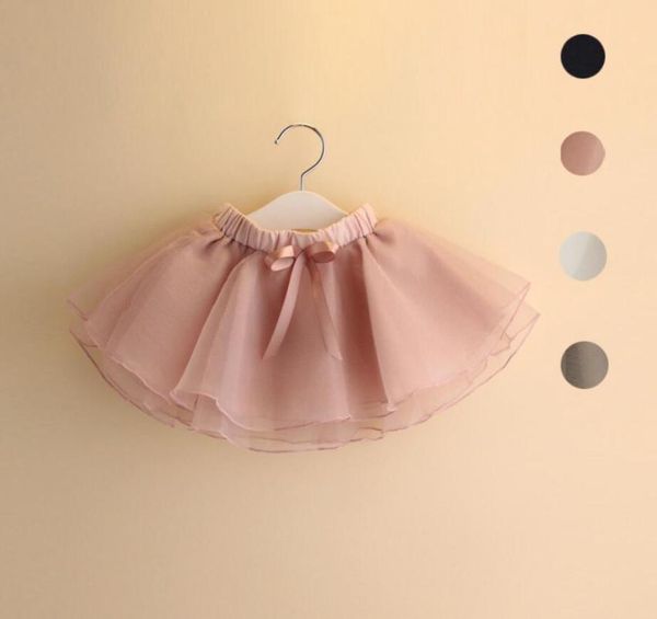 

skirts 1pc baby girl tutu skirt 2layers soft mesh tulle 1layer cotton linging bowknot 4colors princess, Blue