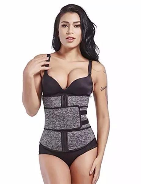 

women's shapers women waist trainer body shaping corset slimming belt modeling neoprene shaper belly girdle shapwear, Black;white