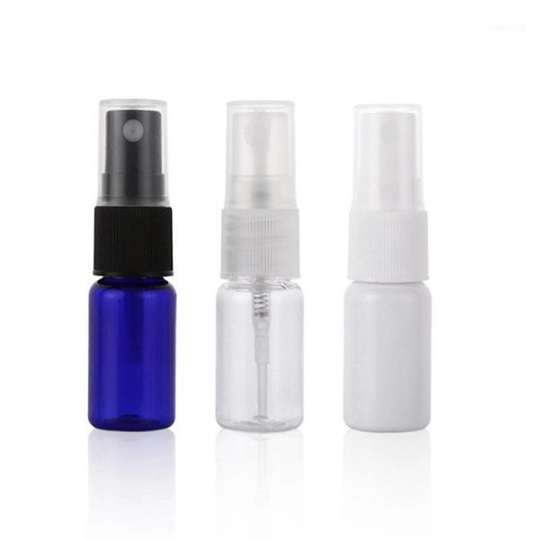 

storage bottles & jars 10pcs 5ml empty fine mist mini atomizer vial small plastic bottle spray refillable perfume sample