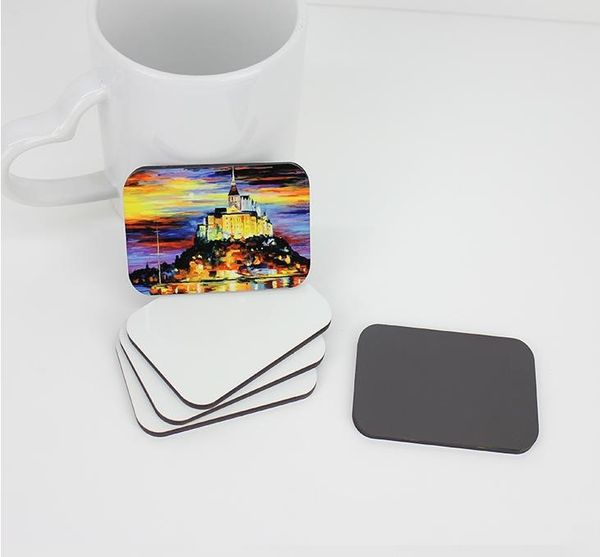 Weiche Kühlschrankmagnete DIY Sublimation Rohlinge Magnet HOME Dekorieren Kunst Magnetband Kreisförmiges Rechteck herzförmig DH8756