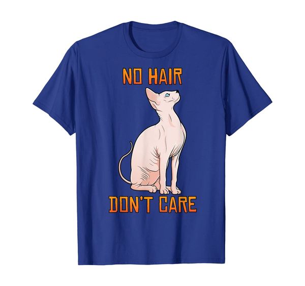 

Cute Hairless Sphynx Cat Shirt No Hair Don't Care T-shirt, Mainly pictures