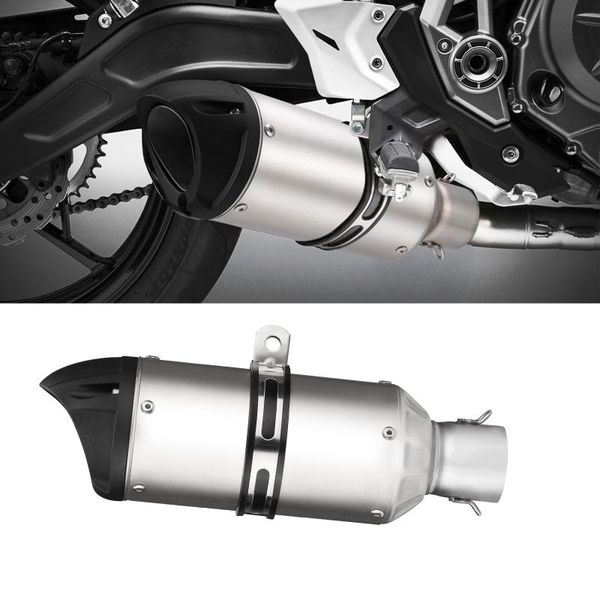

motorcycle exhaust system pipe mufflers slip on silencers universal with db killer 38mm-51mm for atv dirt bike street scooter