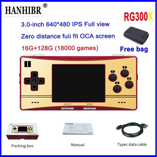 

portable game players classic retro video handheld console open sourse system 3.5 inch ips screen pocket player 5000 games