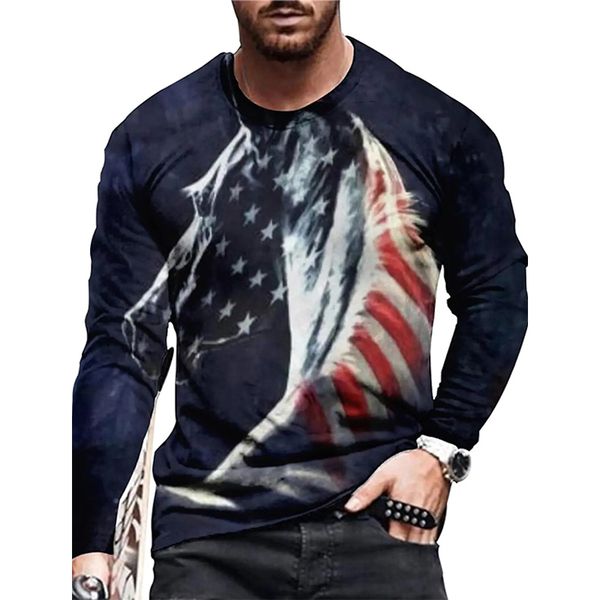 

mustang 3d printing graphic men's zipper hoodie visual impact party punk gothic round neck american sweatshirt hoodie, Black