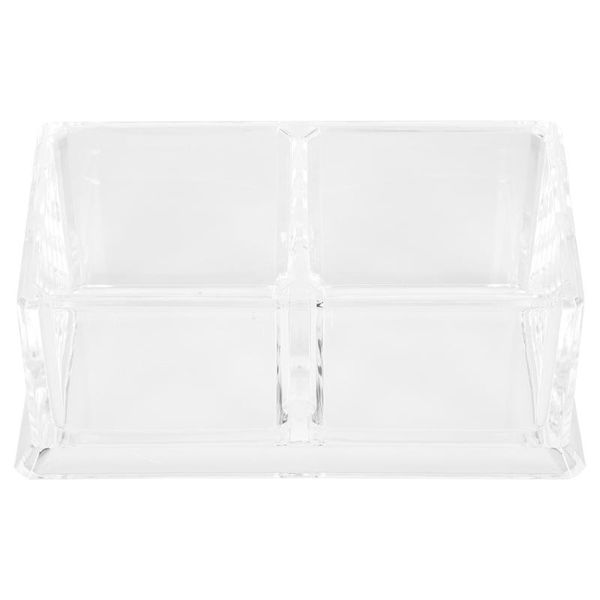

storage boxes & bins 1pc acrylic box tea holder case coffee sugar bag transparent