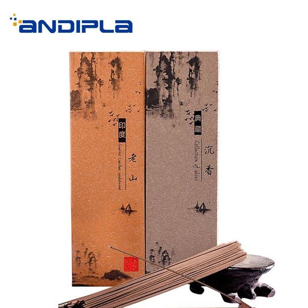 

fragrance lamps 60g/box health natural taihang thuja stick incense home purifying air yoga aromatic india laoshan sandalwood fragrant incens