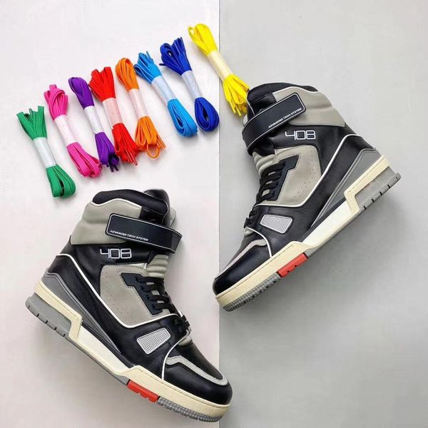 

2021 fashion 508 high-low casual shoes man trainer climbing shoes genuine leather suede athletic outdoor sports sneakers with box 1top