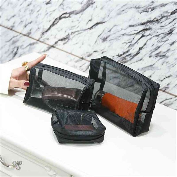 

transparent cosmetic for women make bags up case clear makeup organizer fashion travel kits toiletry storage pouch