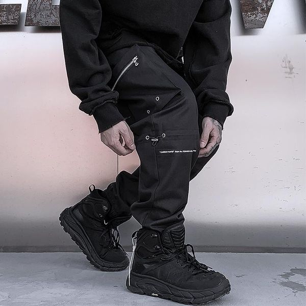 

men's pants men fashion hip hop solid casual harem mens design black street-style joggers male 2021 spring summer streetwear