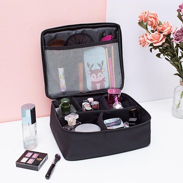 

professional large cosmetic bag multifunction travel makeup case make up organizer toiletries female wash pouch bags & cases