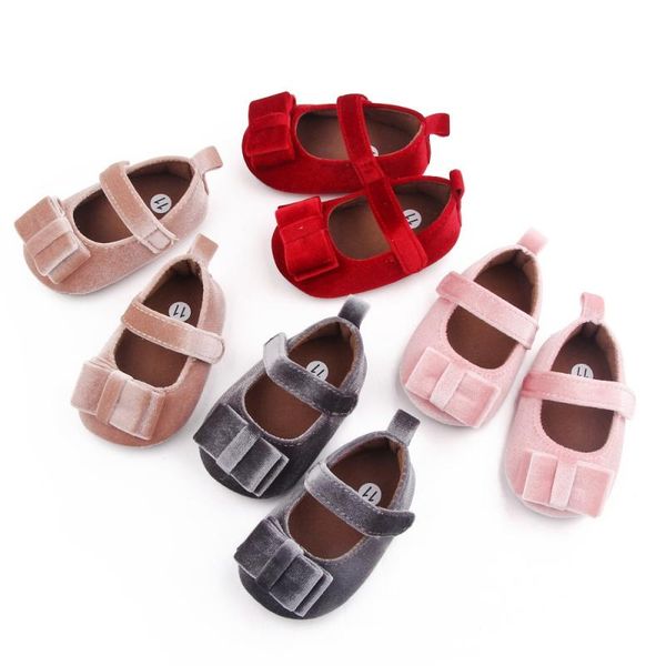 

first walkers bobora infant baby girls shoes cute bowknot princess toddlers prewalkers casual soft bottom