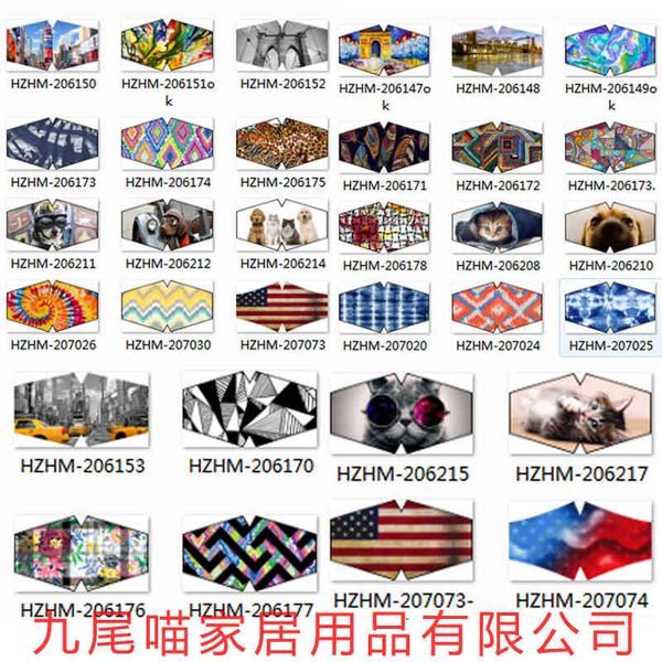 

digital printing protective prevent dust particles and pollen. mask can be printed