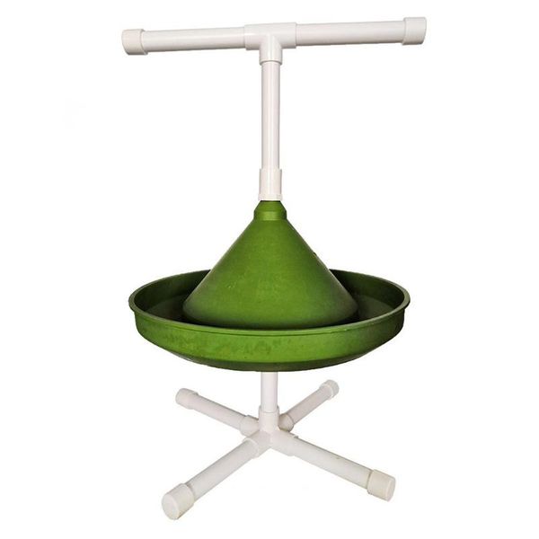 

other bird supplies 518g multifunctional stand pole large food basin bathtub for parrot pet