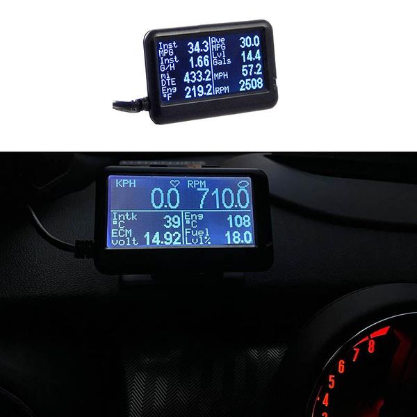 

automobile universal detector ultragauge obd2 obd scanner code reader gauges & mileage calculator em plus v1.4c readers scan tools