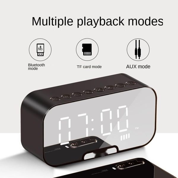 

outdoor speakers mirror portable speaker wireless mini band screen clock alarm collection broadcast card bluetooth audio limited rushed