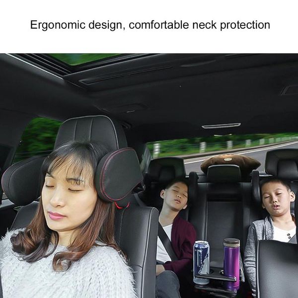 

seat cushions car neck headrest travel rest pillow cushion support solution auto head u-shaped pillows for kids adults