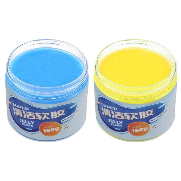 

car cleaning glue slime cup holders sticky jelly gel compound dust wiper cleaner tools
