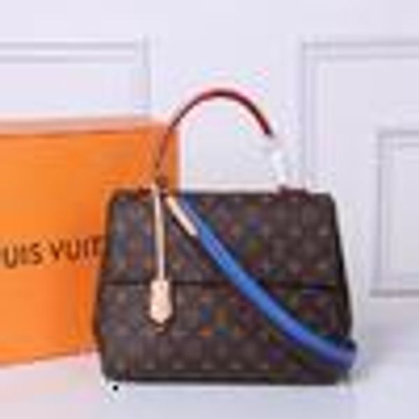 

libobo6_1 l1yx m42735 backpacks handbags iconic handles shoulder bags totes cross body bag clutches evening oxidized leather business, Red;black