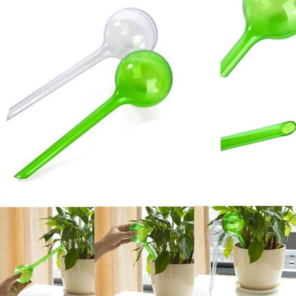 

1pc pvc self watering device automatic plant bulb for garden pot planter dripping irrigation tools equipments