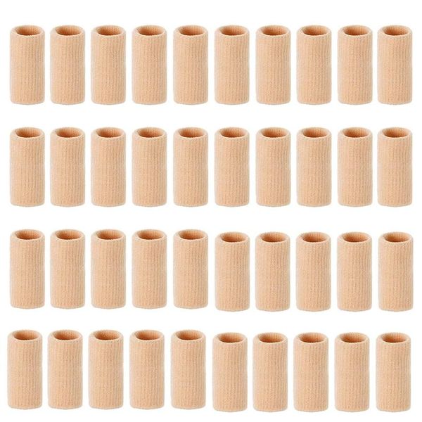 

computer speakers 40pcs finger sleeves thumb splint brace support protector breathable elastic tape for pain relief arthritis