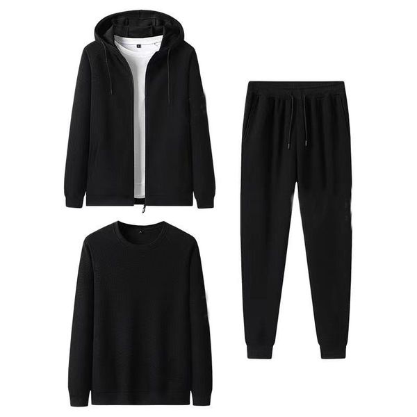 

men's designer hoodie high-quality fabrics fashion luxury letter printing hooded jacket casual men's sweatshirt expenses four-bar, Black