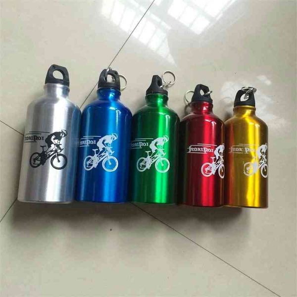 

aluminum alloy 500ml mountain road cycling kettle cup riding equipment