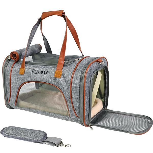 

duffel bags load cat carrier for medium cats collapsible and escape proof pet travel bag portable folding fabric