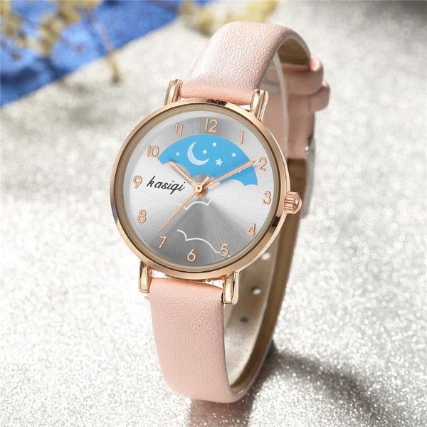 

susenstone 2021 fashion classic digital scale belt ladies business quartz watch gift women watches luxury wristwatch clock wristwatches, Slivery;brown