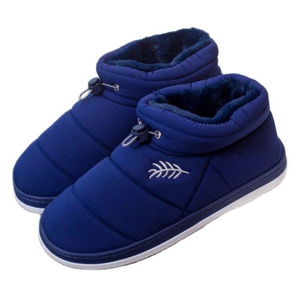 

slippers jarycorn all-inclusive with cotton women's winter 2021 style down cloth thickened plus velvet couple men's home, Black