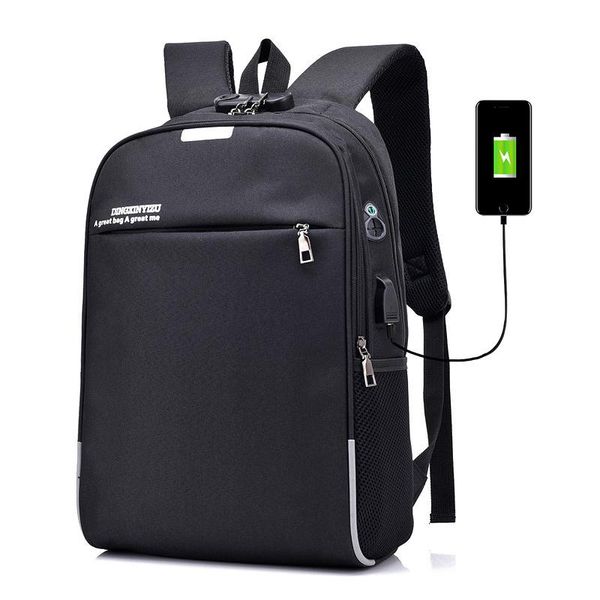 

backpack arrival men backpacks usb charging travel back bag for teenagers student to school bags male notebook laptop