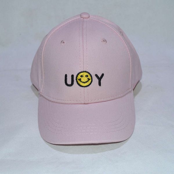 

women's embroidered men's korean fashion baseball cap children's street hip hop student leisure sun hat, Yellow
