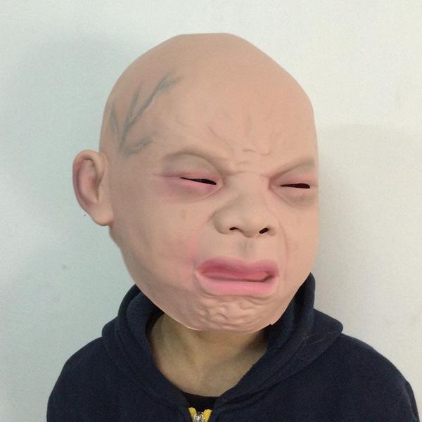 

party masks sale halloween christmas on the streets baby crying mask angry happy