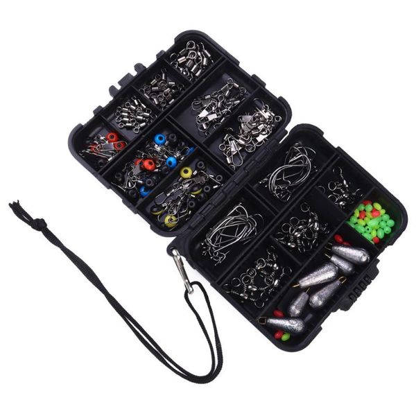 

fishing accessories 160pcs tackle set supplies gadget