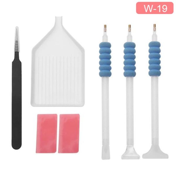 

diamond painting 5d tools and accessories kits roller pen clay tray stylo embroidery kit