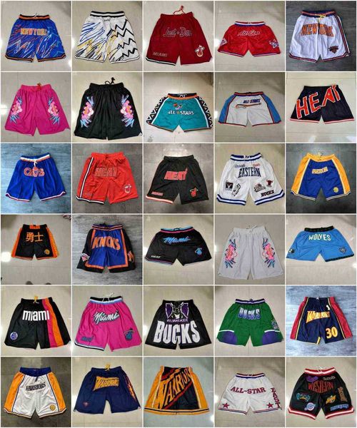 

lusso shorts men team short just don retro chinese white sport wear with pocket zipper sweatpants pant blue black pink verde red