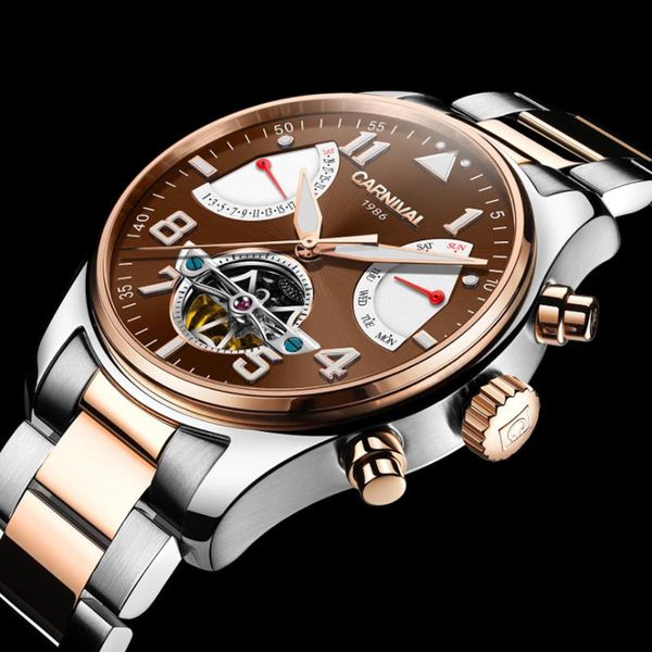 

wristwatches 8783, Slivery;brown