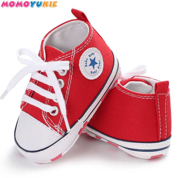 

spring autumn canvas toddler baby shoes girls boys first walkers bebe baby sneakerslace born baby moccasins crib shoes 210713