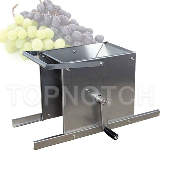 Smerigliatrice elettrica per frantumazione dell'uva commerciale, attrezzatura per frantumazione della frutta