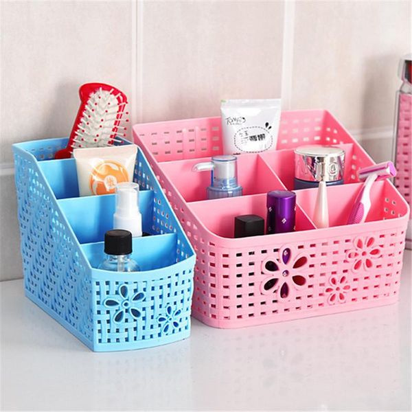 

bathroom storage & organization office deskbox plastic debris shelf skincare remote control cosmetic organizing home brush case